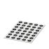 Phoenix Contact Adhesive Pre-Printed Label-C-. Quantity: 1Sheets