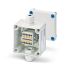 Phoenix Contact E AB A Series Grey ABS Junction Box, 6 Terminals, 85 x 83 x 60mm