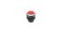 illuminated pushbutton, bezel red