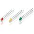 LED, THT, 3 mm, white, LED