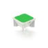 indicator field,  lamp green
