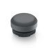 pushbutton w/cap, bezel gray