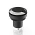 RJ45, round collar, stainless steel