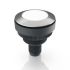 M12, round collar, lamp white