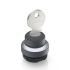 compact keylock switch, round collar