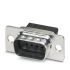 Phoenix Contact Male Plug In D-sub Connector Contact, Gold Pin
