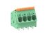 Molex PCB端子排, 4p, 7.5mm间距, PCB安装, 通孔端接, 221391系列