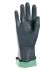 Honeywell Safety Nitopren Dark Grey Chloroprene Chemical Resistant Work Gloves, Size 10