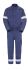 Cepovett Safety Navy Blue Reusable Overall, S