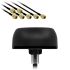 Siretta TANGO57/MIMO22/1M/SMAM/RP-SMAM Dome Omnidirectional GPS Antenna with SMA Male Connector, 2G, 3G, 4G, 5G