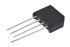 HY Electronic Corp Bridge Rectifier, 25A, 200V, 4-Pin