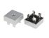 HY Electronic Corp Bridge Rectifier, 25A, 1000V, 4-Pin
