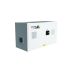 Justrite White Steel Cabinet, 109.2cm x 45.7cm x 61cm