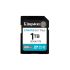 Kingston 1 TB SDXC SD Card, Class 10, U3, UHS-I, V30