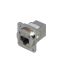 Accoppiatore per montaggio a pannello TUK Limited, RJ45, Cat6a, schermato