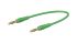 Przewód pomiarowy 28.0047-00725, 10A, 30 → 60V, kolor: Zielony, dł. 7.5cm, Staubli