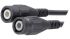 Staubli XLSS-58 Series Male BNC to Male BNC, 500mm, RG58 Coaxial, Terminated50 ohms