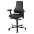 Bosch Rexroth Black Plastic Desk Chair, 120kg Weight Capacity