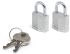 Lucchetto Master Lock per uso interno ed esterno, in Alluminio, anello da 3mm, L. 11mm