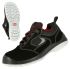 NITRAS SAFETY Easy Step Men's Black Fibreglass Toe Capped Safety Shoes, UK 10.5, EU 45