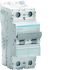 Hager NQN MCB, 2P, 63A Curve B, 415V AC, 15 kA Breaking Capacity