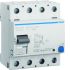 Interruptor diferencial Hager, 63A Tipo B, 4 Polos, 30mA 230 → 400V ac