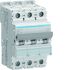 Hager NQN MCB, 4P, 50A Curve B, 415V AC, 15 kA Breaking Capacity