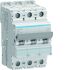 Hager NRN MCB, 3P, 40A Curve C, 415V AC, 20 kA Breaking Capacity