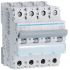 Hager Hager NKN Circuit Breaker, 4P, 16A Curve C, 400V AC, 15 kA Breaking Capacity