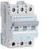 Hager Hager NGN Circuit Breaker, 3P, 4A Curve D, 400V AC, 10 kA Breaking Capacity