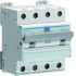 Hager RCBO, 40A Current Rating, 4P Poles, 30mA Trip Sensitivity, Type A