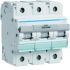 Hager HMD MCB, 3P, 100A, 400V AC, 15 Breaking Capacity