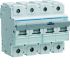 Hager HMX MCB, 4P, 63A, 400V AC, 50 Breaking Capacity
