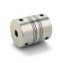 Ruland Beam, 31.8mm Outside Diameter, 8 mm, 12 mm Bore, 38.1mm Length Flexible Coupling