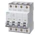 Siemens D型MCB, 4极, 20kA分断, 50A, 400VAC, 60VDC, 5SY8系列