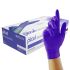 Unigloves Pearl GP Blue Powder-Free Nitrile Disposable Gloves, Size Extra Large, 100Gloves per Pack