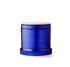 AUER Signal ECO Series Series Blue Steady Beacon, 110 → 120 V, Tube Mounted, LED Bulb, IP66