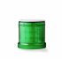 AUER Signal ECO Series Series Green Steady Beacon, 110 → 120 V, Tube Mounted, LED Bulb, IP66