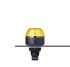 AUER Signal M22 Series Series Yellow Multiple Effect Beacon, 110 → 120 V, Panel Mounted, LED Bulb, IP65