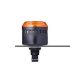 AUER Signal M22 Series Series Orange Buzzer Beacon, 240 V ac, IP65, Panel Mount, 103dB at 1 Metre