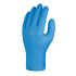 Skytec SKG Blue Powder-Free Nitrile Disposable Gloves, Size M, 10 per Pack
