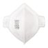 Skytec ASRASF Series Disposable Respirator for General Purpose Protection, FFP3, Valved, Fold Flat 15Each per Package
