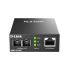 D-Link 单模以太网媒体转换器, 单模, 最大传输10km, RJ45端口
