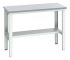 Bott 41003657.16V Sheet Steel Workbench, 450kg Max Load, Adjustable Height, 740 → 1140mm x 750mm x 1500mm