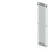 Siemens 8PQ2197 Series Lockable Sheet Steel RAL 7035 Transparent Door, 2000mm H, 800mm W, 25mm D for Use with SIVACON S4