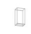 Siemens 8PQ1201 Series Support Frame, 2000mm H, 1m W, 800mm D For Use With Sivacon S4