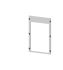 Siemens 8PQ2000 Series Sheet Steel Cover, 800mm H, 600mm W, 10mm L for Use with Cabinet