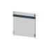 Siemens 8PQ2060 Series Sheet Steel RAL 7035 Module Door, 625mm H, 850mm W, 25mm D for Use with Sivacon S4