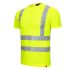 NITRAS SAFETY 7008 Fluorescent Yellow Unisex Hi Vis T-Shirt, 2XL