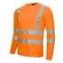 NITRAS SAFETY 7009 Fluorescent Orange Unisex Hi Vis T-Shirt, 3XL